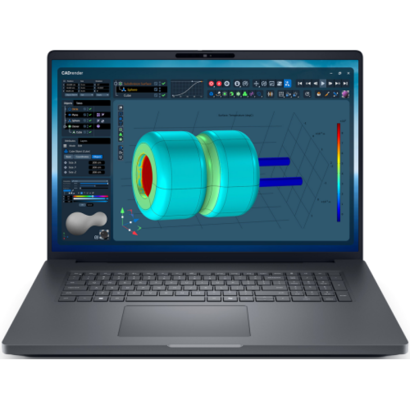 DELL Pro Max 18 Plus MB18250, 18″ QHD+ LCD 2560x1600