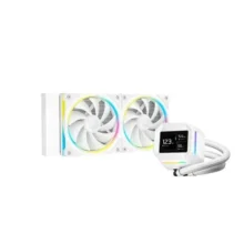 CPU COOLER DEEPCOOL LM240 RGB WHITE
