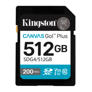 Card de Memorie SD Kingston 512GB Canvas GO plus CL