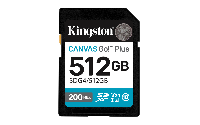 Card de Memorie SD Kingston 512GB Canvas GO plus CL