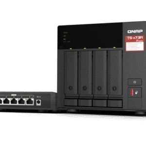 NAS QNAP 473A 4-Bay, CPU AMD Ryzen V1000 series V1500B