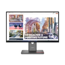 Lenovo ThinkVision P27QD - 40. Display diagonal: 68.6 cm 27 inch - Display resolution: 2560 x 1440 pixels - HD type