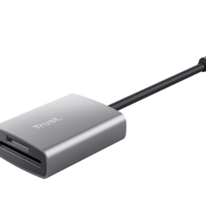 Cardreader USB-C Trust Dalyx Fast, carduri compatibile micro-SD, SD, gri