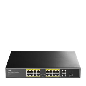 CUDY 16-Port 10/100M PSE RJ-45 +2 Gigabit RJ- 45 +1SFP