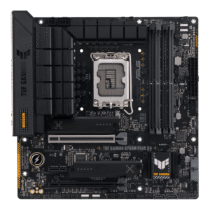 ASUS TUF GAMING B760M-PLUS D4. Processor manufacturer: Intel, Processor socket: