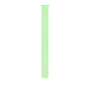Apple Watch 49mm Neon Green Ocean Band Extension – Natural Titanium