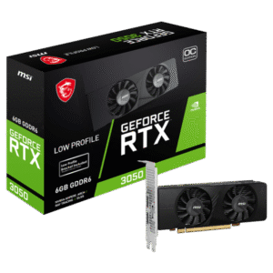 Placa VIdeo MSI GeForce RTX™ 3050 LP 6G OC GDDR6