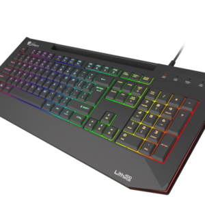 Tastatura gaming cu fir Genesis LITH 400, iluminare RGB, mecanism