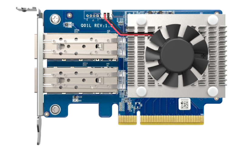 QNAP QXG EXPANSION CARD 10Gbps/1Gbps, QXG-10G2SF, PCIe Gen3 x8,