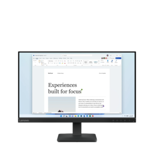 Lenovo L24-4e. Display diagonal: 60.5 cm (23.8"), Display resolution: 1920