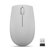 Mouse Wireless Lenovo 300, Arctic Grey
