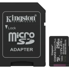 Card de Memorie Microsdxc Kingston 256GBCanvas Select Pluscu Adaptor