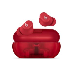 Beats Solo Buds – True Wireless Earbuds – Transparent Red