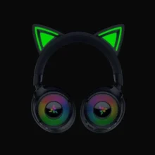 Casti wireless Razer Kraken Kitty V3 Pro - frecventa raspuns 20 Hz - 28 kHz - negru - THX Spatial Audio - iluminare RGB