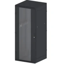 Rack de podea 19 Triton 27U 600x1000mm usa fata sticla panouri laterale/spate detasabile sectiuni pentru ventilatie
