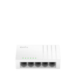 CUDY 5-Port Gigabit Desktop Switch, 5 10/100/1000M RJ45 Ports, IGMP