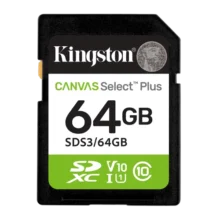 Card de Memorie Sdxc Kingston 64GBCanvas Select Plus