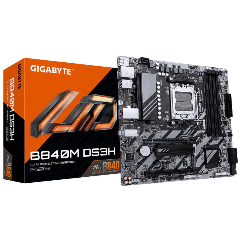 Placa de bază Gigabyte B840M DS3H AM5