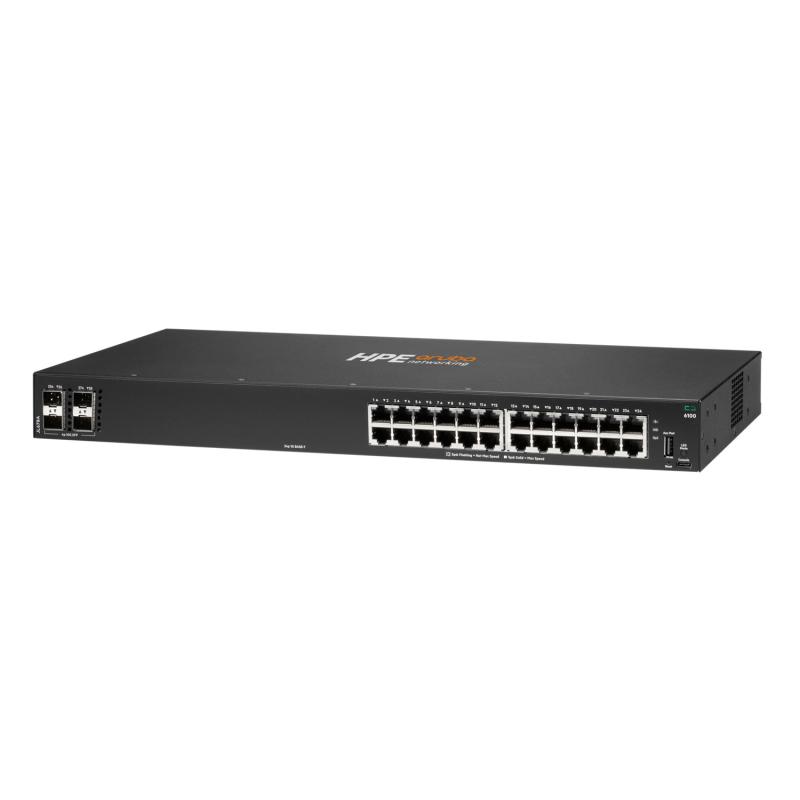 HPE Aruba Networking CX 6100 24G 4SFP+ Switch - imagine 4