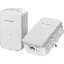 AV600 Passthrough Powerline Starter Kit KIT: 2× MP300P SPEED: 600 Mbps Powerline SPEC: 1× 10/100Mbps Port - Wall