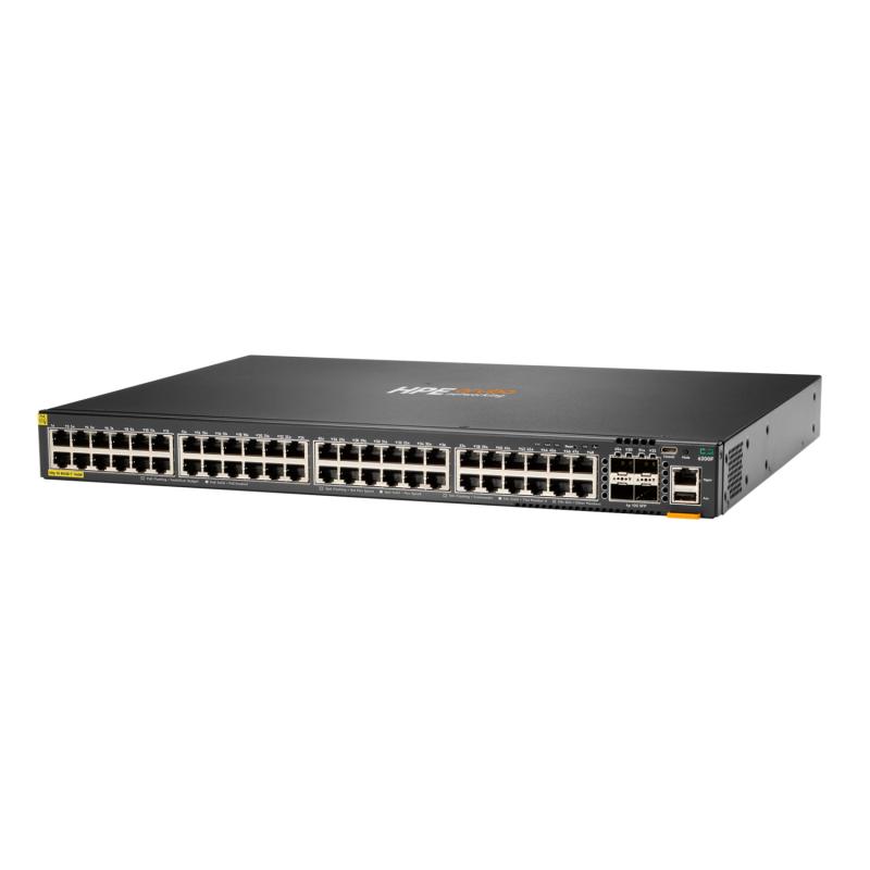 HPE Aruba Networking CX 6200F 48G Class4 PoE 4SFP+ 740W - imagine 3