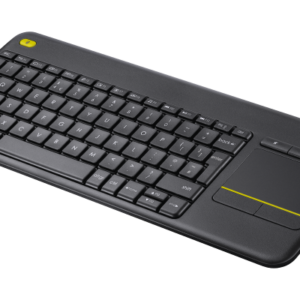 Tastatura wireless Logitech Touch K400 Plus, interfata USB, cu touchpad,