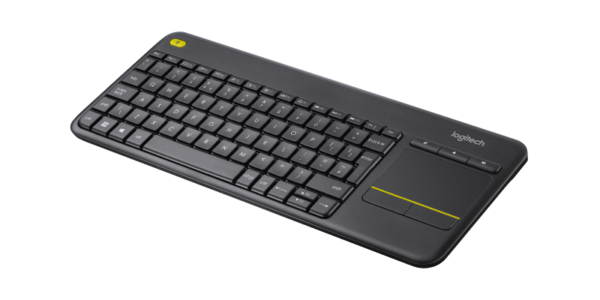 Tastatura wireless Logitech Touch K400 Plus, interfata USB, cu touchpad,