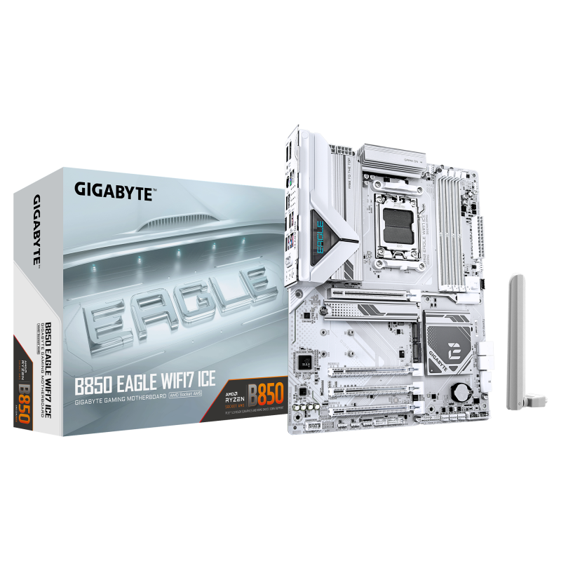 Placa de bază Gigabyte B850 EAGLE WIFI7 ICE AM5