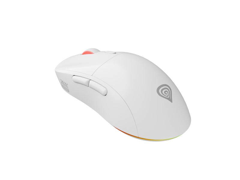 Mouse gaming wireless Gensesis Zircon XIII, senzor optic Pixart PAW3395,