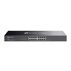 Omada 16-Port Gigabit Switch PORT: 16× Gigabit RJ45 Ports SPEC: