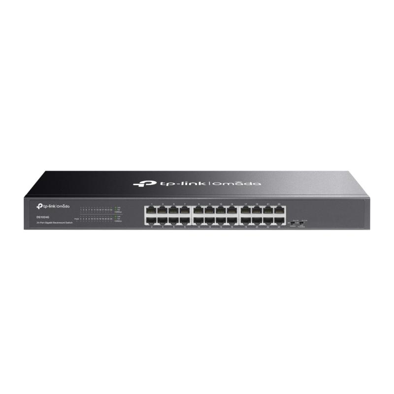 Omada 24-Port Gigabit Switch PORT: 24× Gigabit RJ45 Ports SPEC: