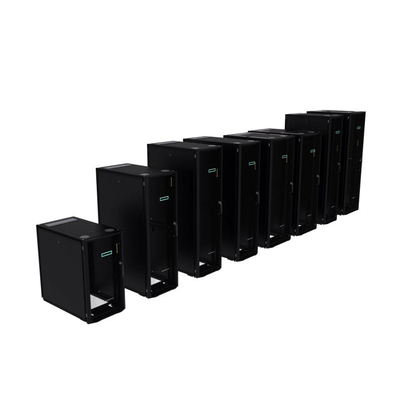 HPE 22U 600mmx1075mm G2 Kitted Advanced Pallet Rack with Side - imagine 22