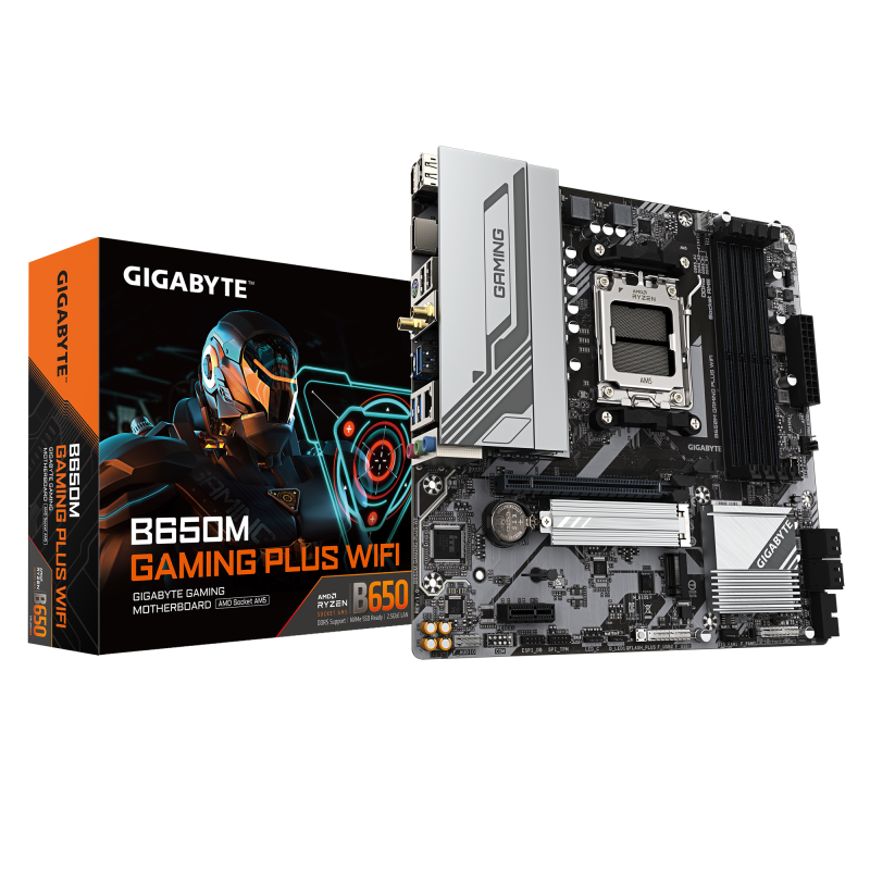 Placa de bază Gigabyte B650M GAMING PLUS WIFI AM5