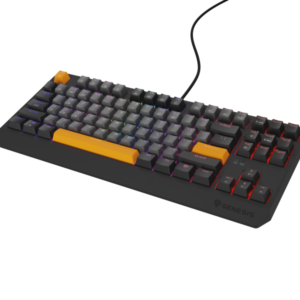Tastatura gaming mecanica cu fir Genesis Thor 230 TKL, iluminare