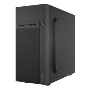 Carcasa NATEC HELIX Mini Tower NEGRU, Sloturi Expansiune 4, Drive