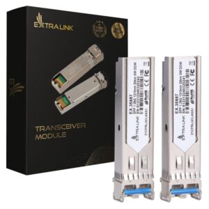 Extralink SFP 1.25G 2-pack  SFP Module  1.25Gbps LC/UPC