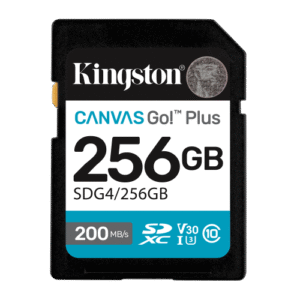 Card de Memorie SD Kingston 256GB Canvas GO PLUS CL10