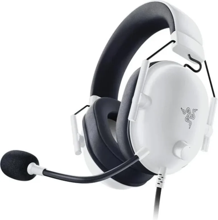 Casti Razer Blackshark V2 X cu fir pentru PlayStation - frecventa 12 Hz – 28 kHz - alb - sensibilitate 100 dB