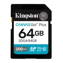 Card de Memorie Sdxc Kingston64GBCanvas Go Plus