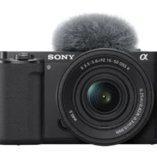 Aparat foto Mirrorless Sony Alpha ZV - E10 - 4K - Negru + Obiectiv 16 - 50mm mk2 - 24.2MP