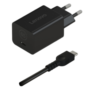 Lenovo GaN Nano 65W Adapter -EU; Connectivity: 2pin/3pin; Charging Port:
