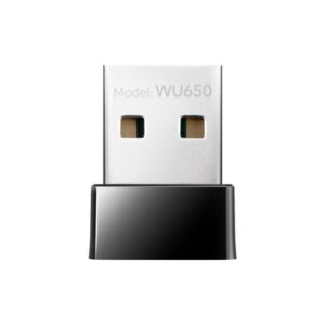 CUDY 650Mbps Wi-Fi USB Adapter, Mini Size, 433Mbps at 5GHz