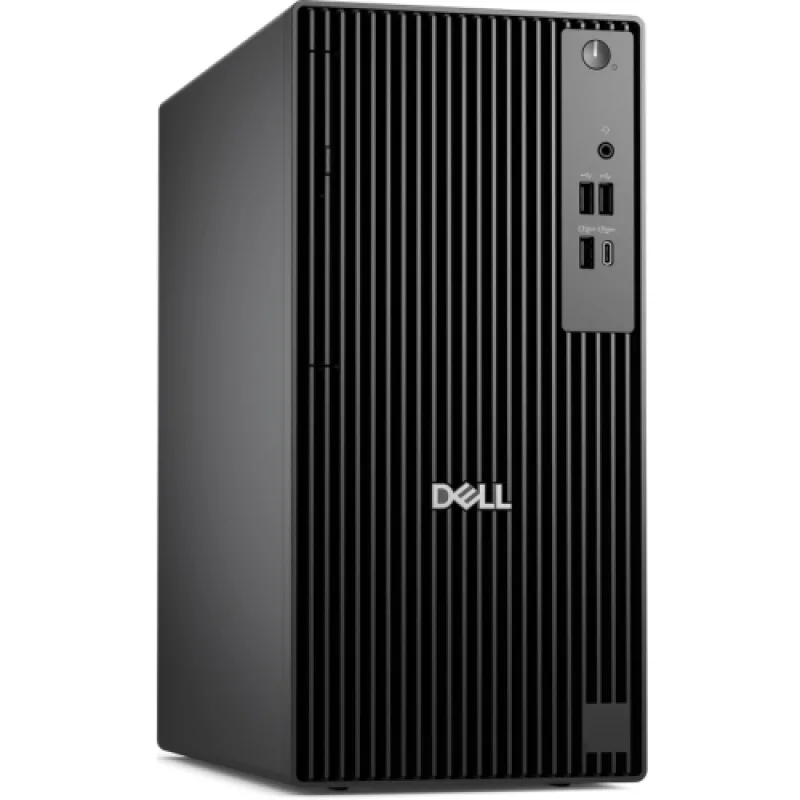 Dell Pro Tower QCT1255 - AMD Ryzen 7 PRO 8700G 16 TOPS NPU - 32 GB: 2 x 16 GB - EPEAT 2018 Registered Silver - 180W