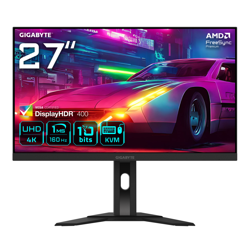 Monitor Gaming Gigabyte M27UA, Panel Size: 27 inch, Panel Backlight/