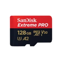 SanDisk Extreme PRO. Capacity: 128 GB - Flash card type: MicroSDXC - Flash memory class: Class 10 - Internal memory