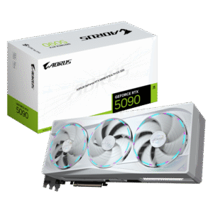 Placa Video GIGABYTE AORUS GEFORCE RTX 5090 STEALTH ICE 32GB