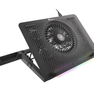 Stand/Cooler laptop Genesis Oxid 450 RGB, 15.6", 5 ventilatoare, iluminare