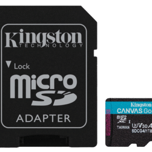 Card de Memorie MicroSDXC Kingston,1TB,Canvas GO Plus ,Cu Adaptor