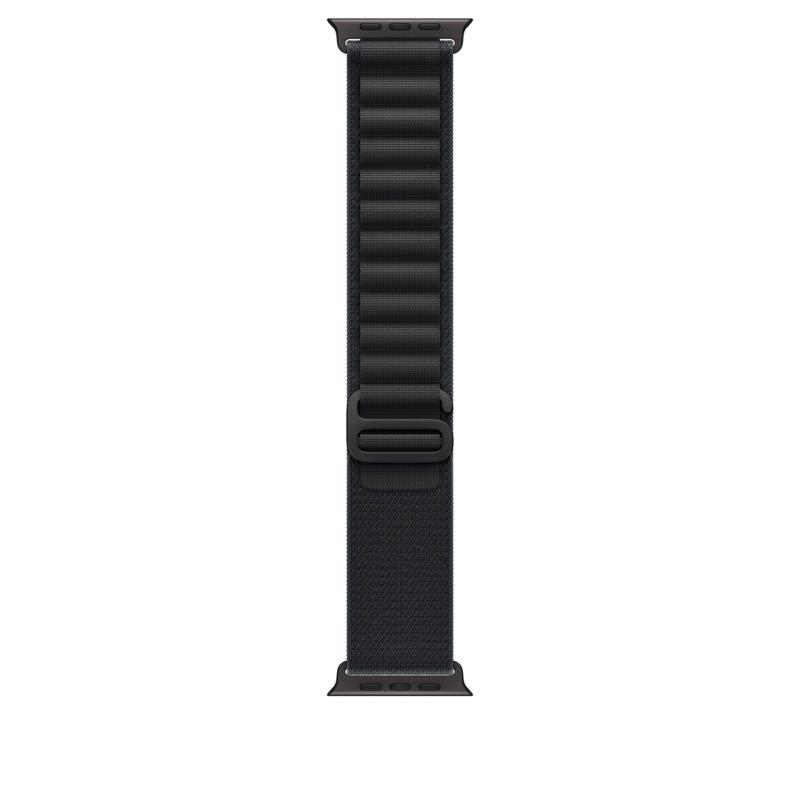 Apple Watch 49mm Black Alpine Loop - Medium - Black Titanium Finish