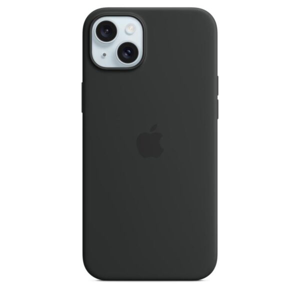 iPhone 15 Plus Silicone Case with MagSafe – Black